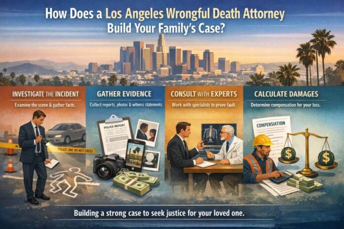 How Does a Los Angeles Wrongful Death Attorney Build Your Family's Case?